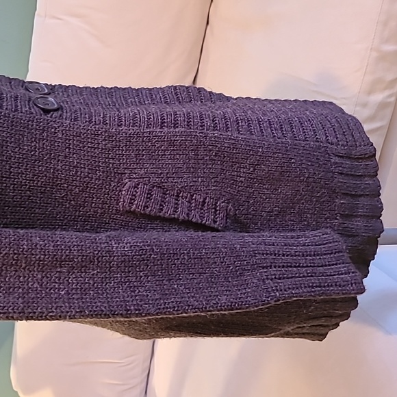 H&M Long Knit Cardigan Sweater,  in brown, size XS - Picture 5 of 13